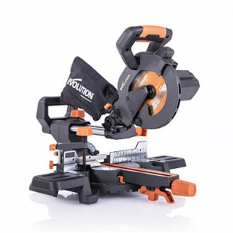 Evolution Power Tools R185SMS+ 7-1/4" Multi-Material Compound Sliding Miter Saw Plus Review
